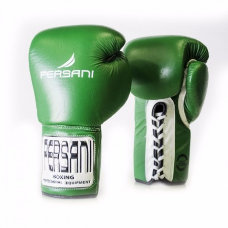 Γάντια πυγμαχίας & Kick Boxing Persani Pro Fight  Lace Up σε κίτρινο χρώμα