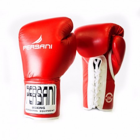 Γάντια πυγμαχίας & Kick Boxing Persani Pro Fight  Lace Up σε κίτρινο χρώμα