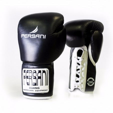 Γάντια πυγμαχίας & Kick Boxing Persani Pro Fight  Lace Up σε κίτρινο χρώμα