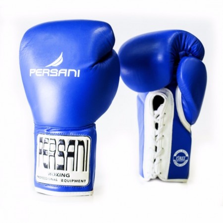 Γάντια πυγμαχίας & Kick Boxing Persani Pro Fight  Lace Up σε κίτρινο χρώμα