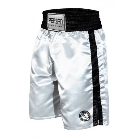 Σόρτς πυγμαχίας 1402 Boxing Trunks σε λευκο μαυρο χρώμα