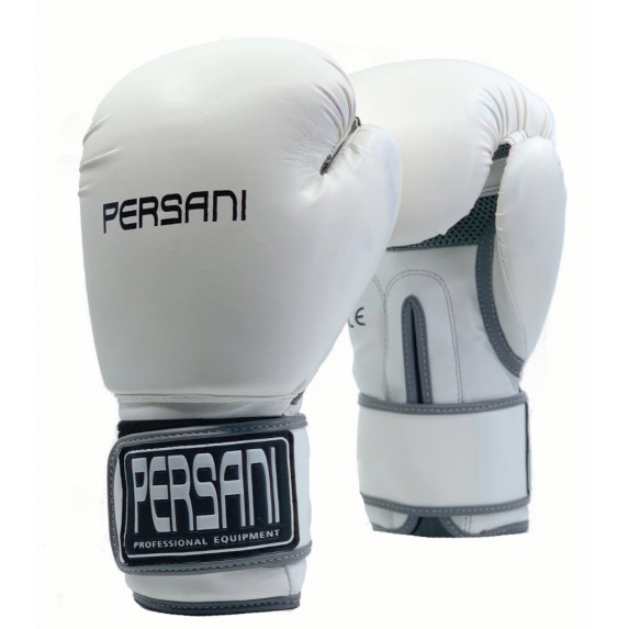 Γάντια Πυγμαχίας & Kick Boxing Persani Air boxing Gloves 14oz σε λευκο χρώμα