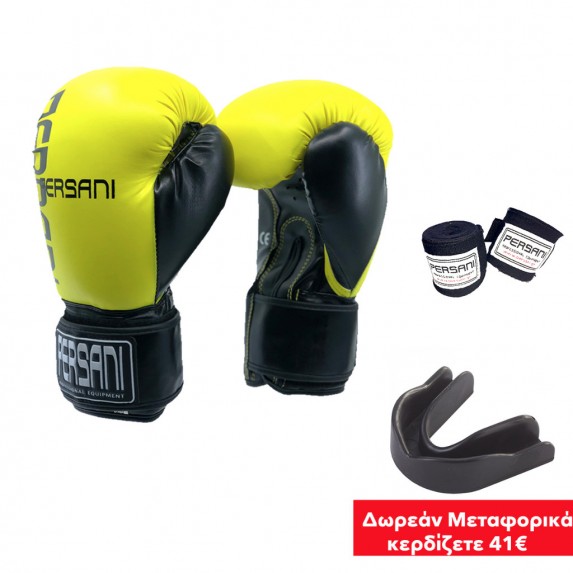 Γάντια Πυγμαχίας & Kick Boxing Για Sparring Persani σε πορτοκαλί χρώμα