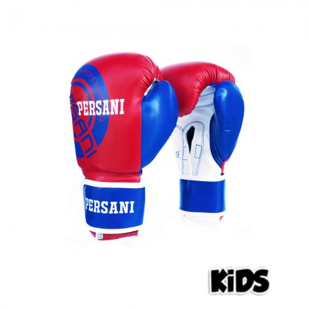 Γάντια Πυγμαχίας & Kick Boxing Persani Neon σε μπλε - κοκκινο χρώμα kids