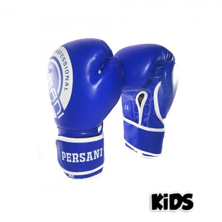 Γάντια Πυγμαχίας & Kick Boxing Persani Neon σε μπλε χρώμα kids