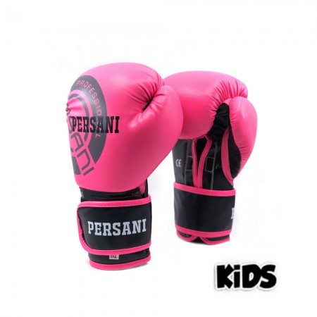 Γάντια Πυγμαχίας & Kick Boxing Persani Neon σε ροζ χρώμα kids