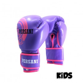Γάντια Πυγμαχίας & Kick Boxing Persani Neon μωβ χρώμα kids